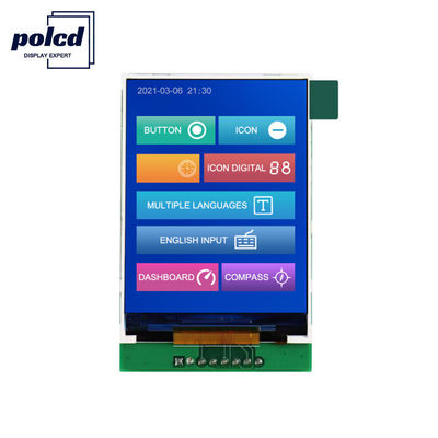 качество  Polcd RoHS Color 262K Lcd Tft 2.4 Inch ST7789V2 Tft Touch Panel Фабрика