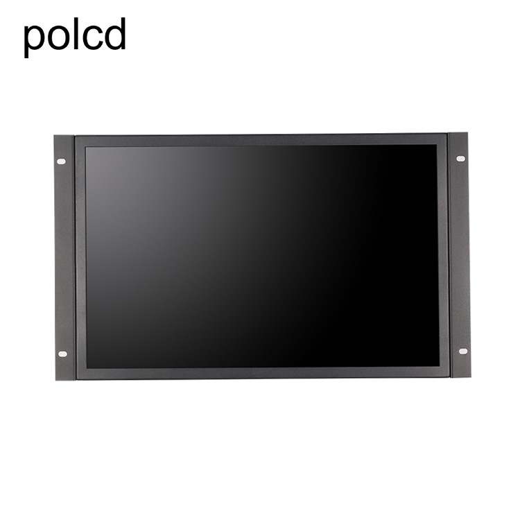 Промышленной монитор установленный стеной вися уха металла случая LCD экрана Polcd 19 дюймов