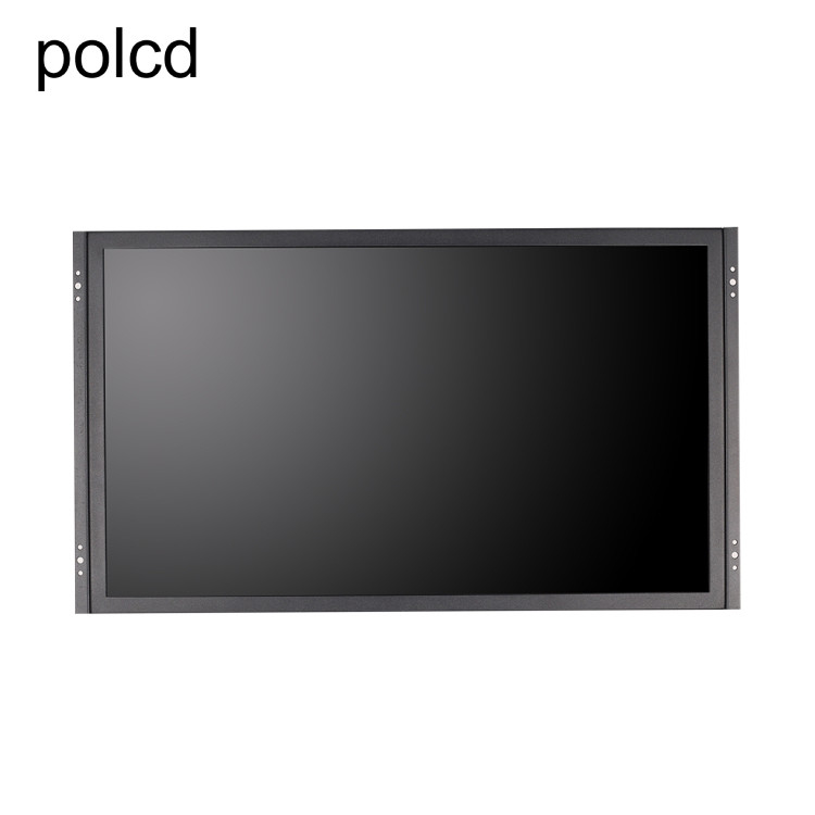 Промышленное Polcd случай чистого плоского металла экрана касания монитора LCD 21,5 дюймов алюминиевый