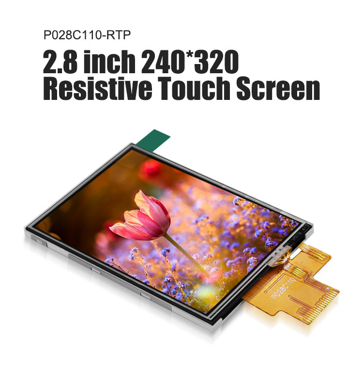 Polcd 260 Nit 240x320 Lcd 2,8-дюймовая сенсорная панель ST7789V Lcd 4 Wire SPI