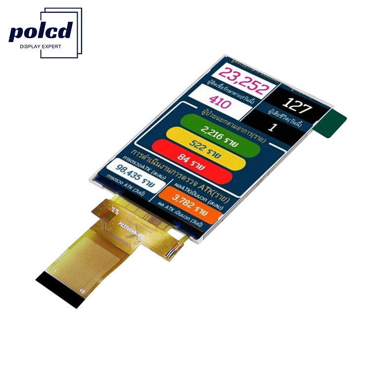 320x480 3,5 дюйма Tft LCD дисплей 18 бит параллельный RGB интерфейс Малый размер