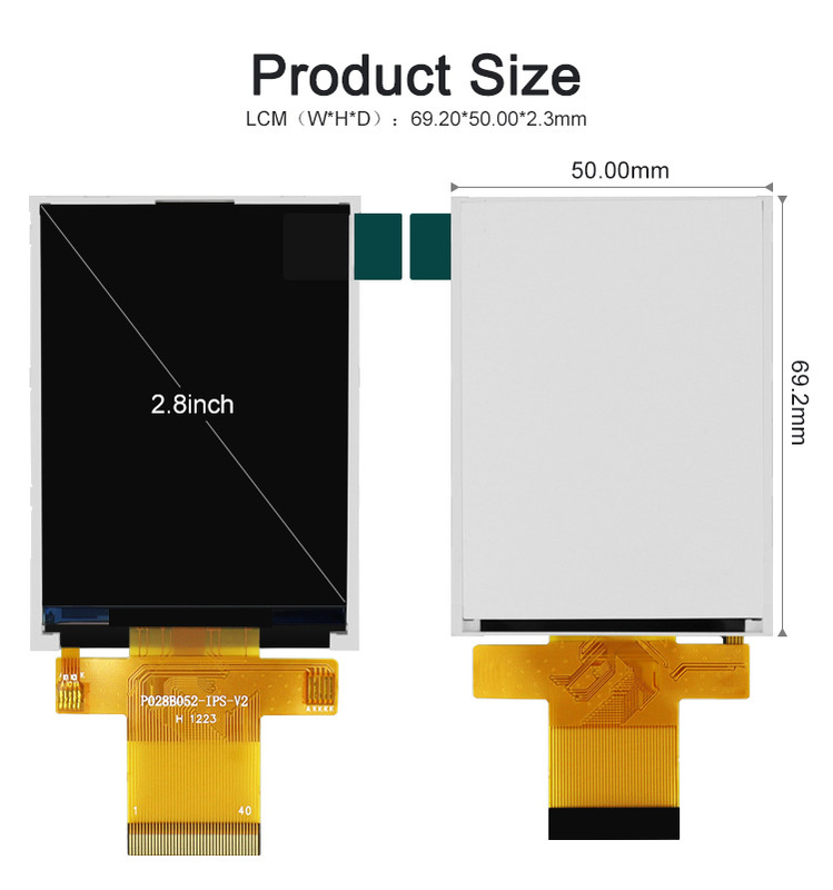 БИТ Polcd MCU 9 2,8 реклама экрана цвета дисплея 240X320 Tft LCD дюйма Tft