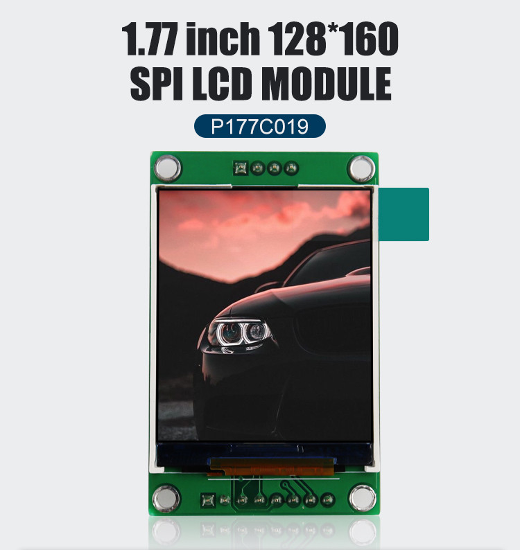 Polcd ST7262 1,77-дюймовый 24-битный ЖК-экран 128X160 TFT с сенсорным экраном 300 нит