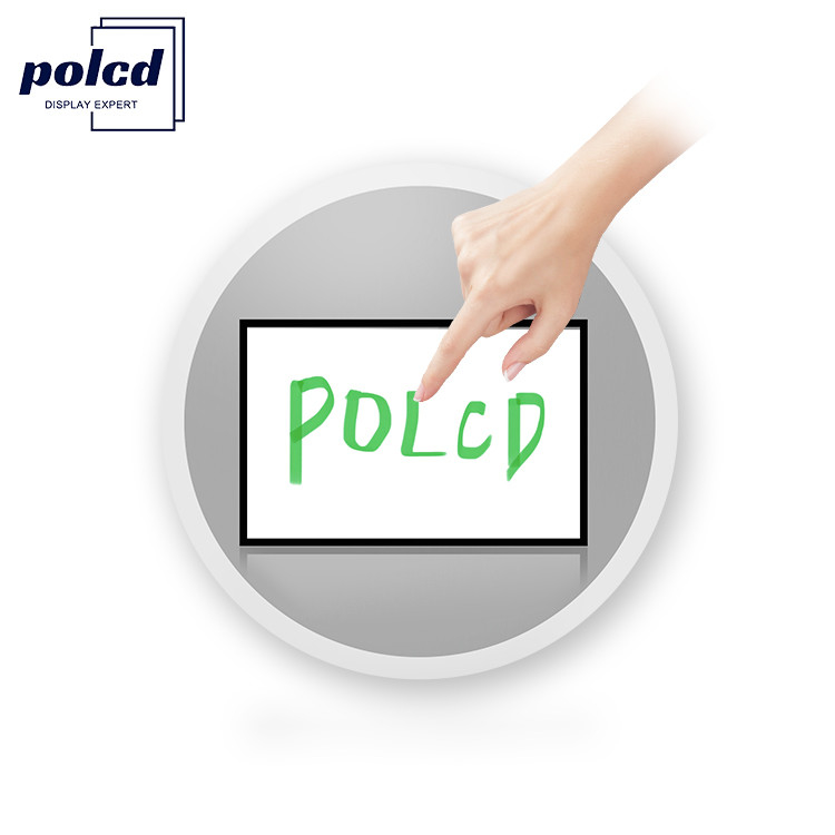 Polcd 8 дюймовый многоприкосновный зеркальный стеклянный дисплей Промышленный настраиваемый емкостный LCD сенсорный экран