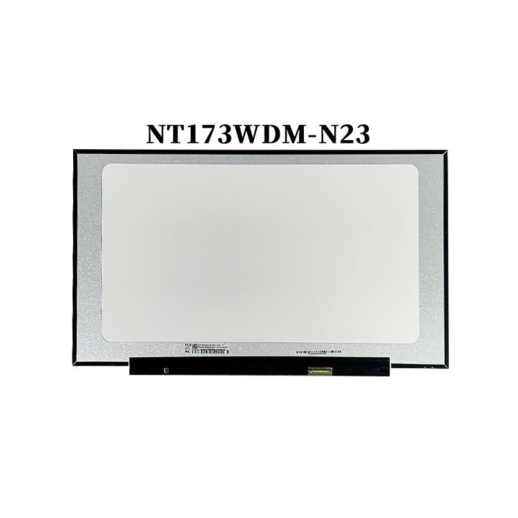 17.3 дюйм Оригинальный NT173WDM-N23 1600x900 Трансмиссивный eDP 60Hz 30 штифтов Замена ЖК-дисплейная панель для ноутбука