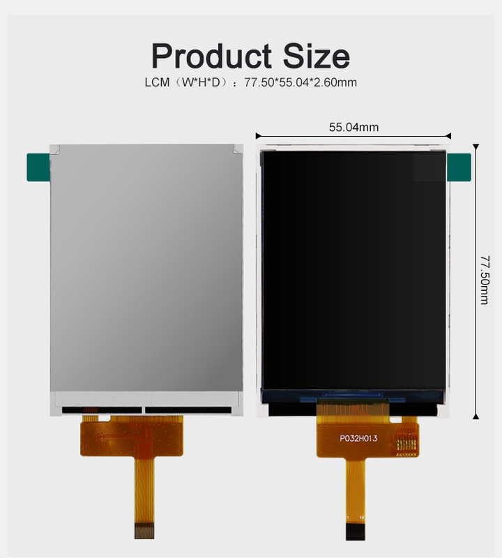 Polcd ST7789V 3,2-дюймовый цветной TFT ЖК-дисплей 262K TFT LCD 48,6 мм 12 0'CLOCK