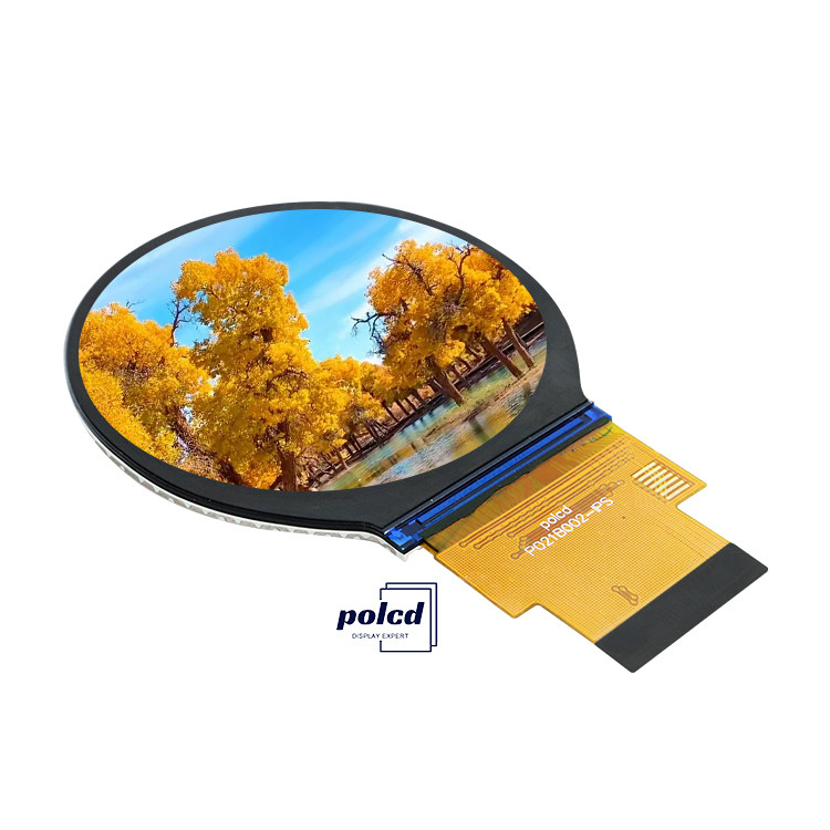 Polcd 480*480 2,1 дюйма Круговая ЖК-панель ST7701S Диск Ic IPS Все углы обзора Круглый TFT дисплейный модуль