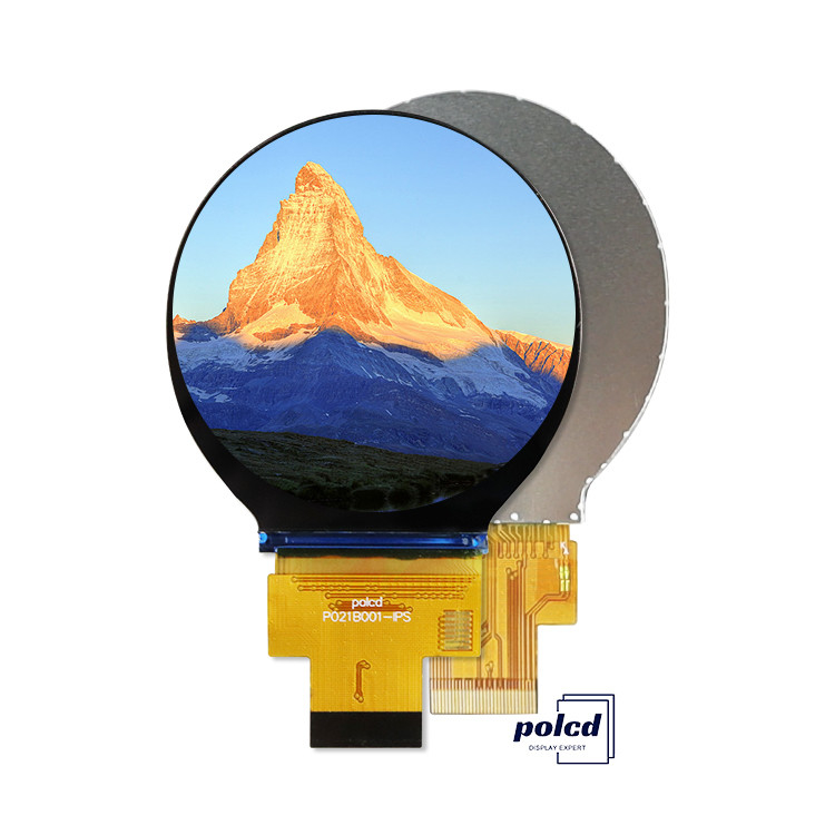 Polcd 2,1-дюймовый IPS Малый Круглый ЖК-дисплей 480*480 Mipi интерфейс ST7701S Круг Круговой TFT дисплейный модуль