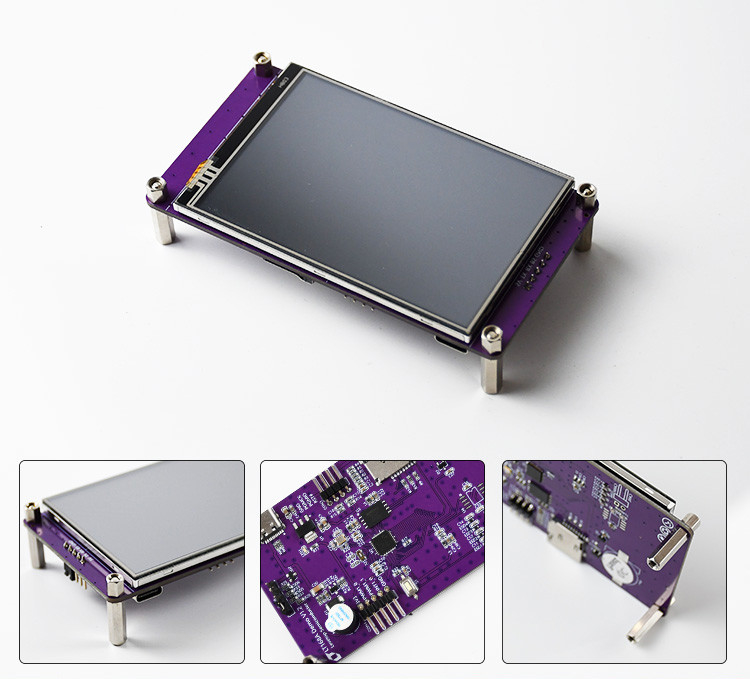 Polcd 3,5 дюймовый серийный порт Инструкционный командный экран LCD модули TFT дисплей HMI сенсорный экран