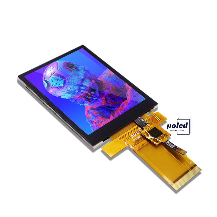 Polcd Tft RGB 2,8 дюйма Промышленный контроллер Цветовая панель дисплея Капацитивный сенсорный экран IPS Lcd модуль