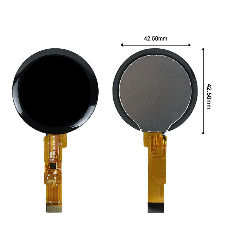 Polcd круглый 240*240 1,28 1,3 дюйма сенсорный Tft Lcd дисплей SPI интерфейс GC9A01 Драйвер IC IPS экран