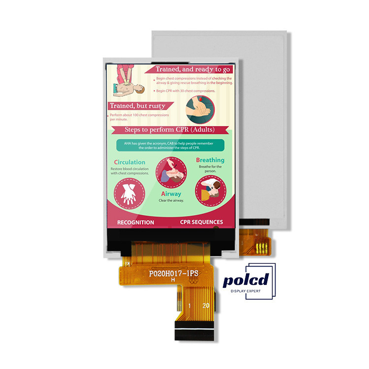 Polcd MCU 8 BIT 2-дюймовый Tft-дисплей 30,6 мм IPS TFT ЖК-дисплей