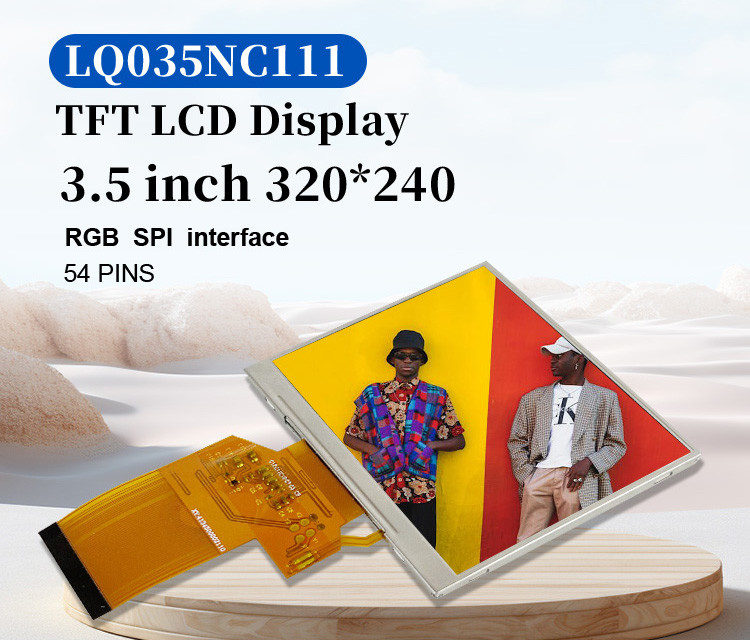 LQ035NC111 3,5-дюймовый ЖК-модуль 320x240 Rgb Spi интерфейс 54-контактный цветный TFT дисплей