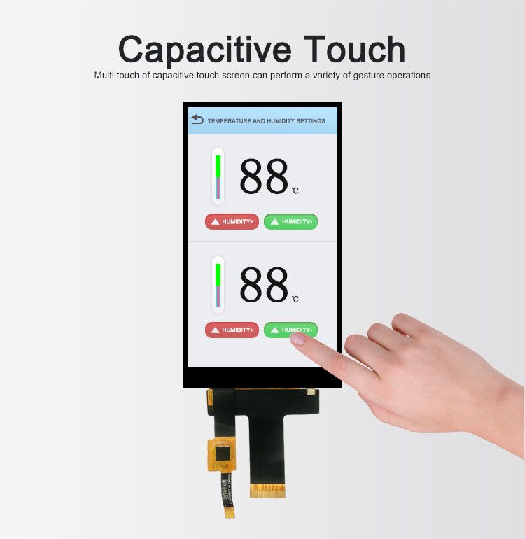 Pocld 5 дюймовый TFT модуль 720 * 1280 разрешения MIPI интерфейс 30pin TFT LCD дисплей с емкостной сенсорной панелью