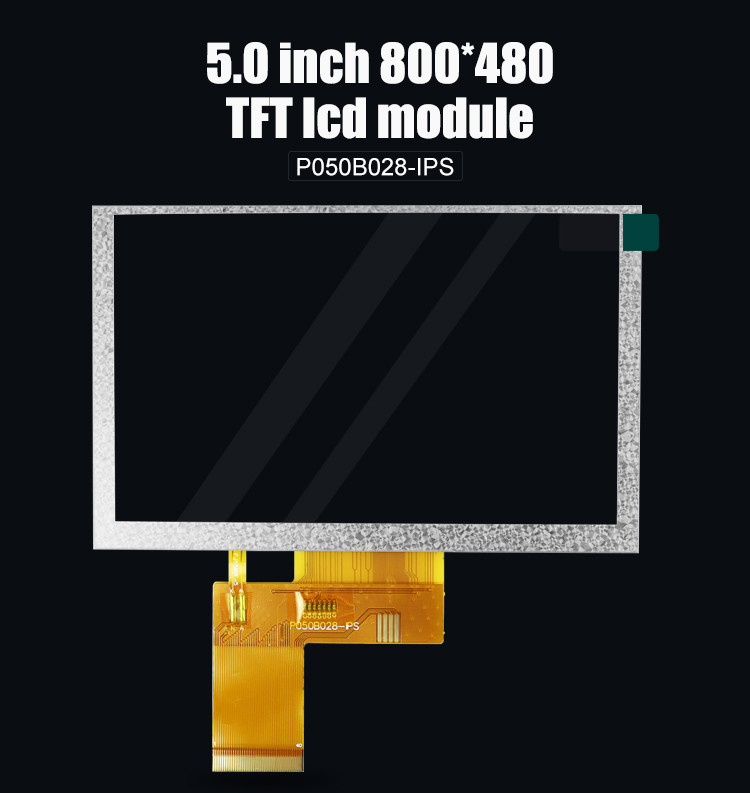 Polcd 5 дюймовый TFT дисплей 800x480 RGB 24 битный интерфейс IPS Full View Angle Модуль высокого контраста
