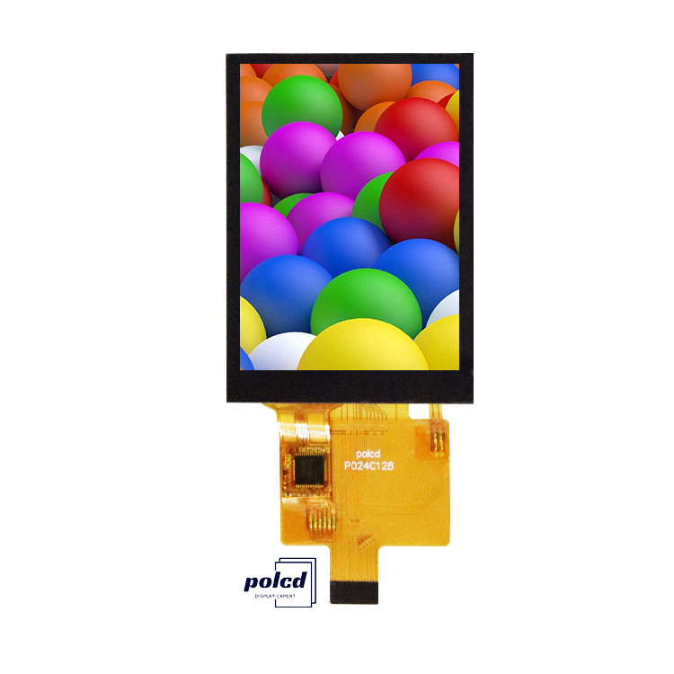 Polcd 2,4 дюйма Трансмиссивный 240x320 яркость 260 драйвер IC ST7789V Интерфейс 4 Линия серийный TFT LCD