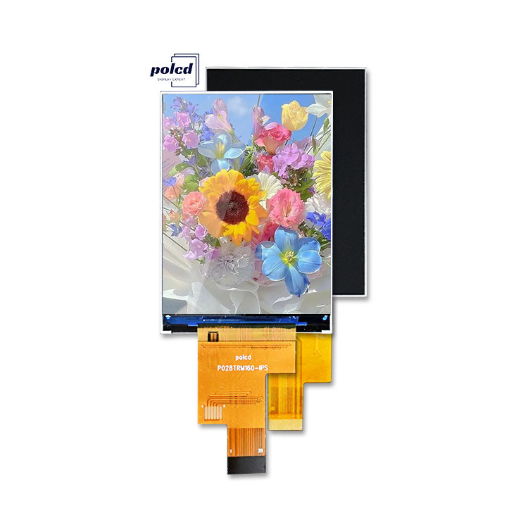 Polcd 2,8 дюйма IPS Все углы просмотра TFT 480 * 640 Разрешение 20 Pin ST7701S ic LCD дисплейный модуль