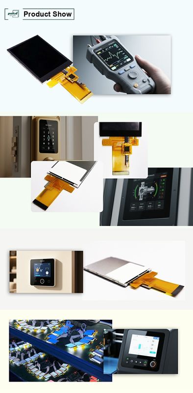 Polcd Tft RGB 2,8 дюйма Промышленный контроллер Цветовая панель дисплея Капацитивный сенсорный экран IPS Lcd модуль