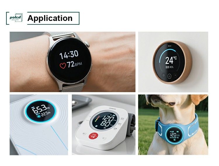 Polcd Малый размер Круглый ЖК-экран 4 дюйма 720x720 пикселей 4Line MIPI интерфейс Полный цветный дисплей