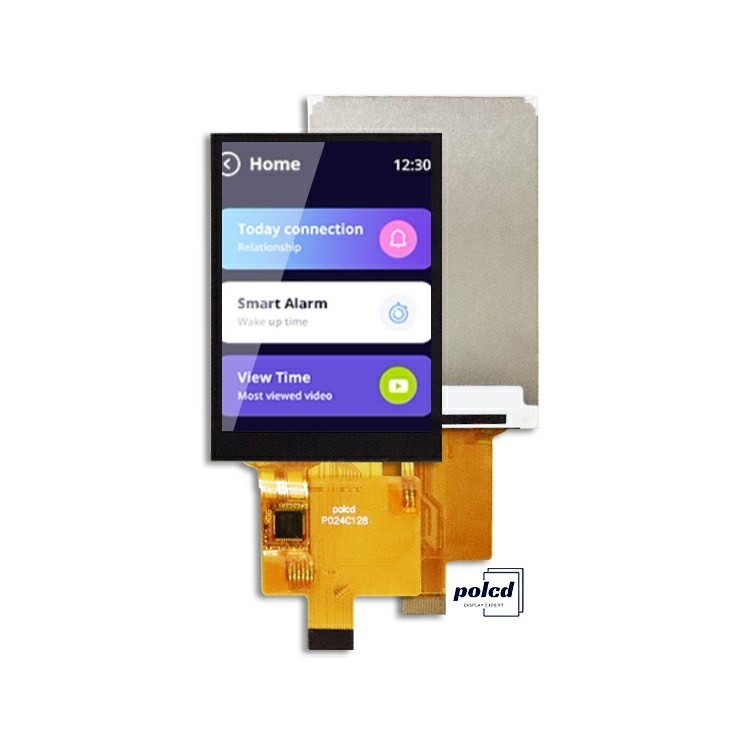 Polcd TFT 2,4 дюйма Spi интерфейс LCD 240*320 RGB Цветовой сенсорный экран ST7789V 16pin 2.4 TFT дисплей