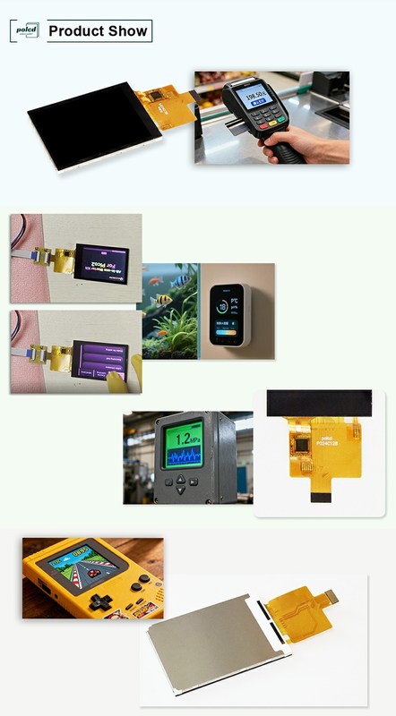 Polcd Custom 2.4 Inch Lcd Capacitive Touch Screen Display Panel 240*320 SPI Interface Tft Screen Module