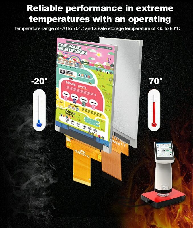 Polcd Custom 3,95 дюйма 320x480 Ips Tft Lcd RGB интерфейс Модуль жидкокристаллического дисплея с сенсорным интерфейсом