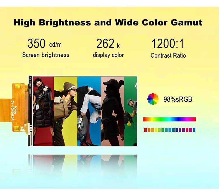 Polcd 3,95 дюйма 4