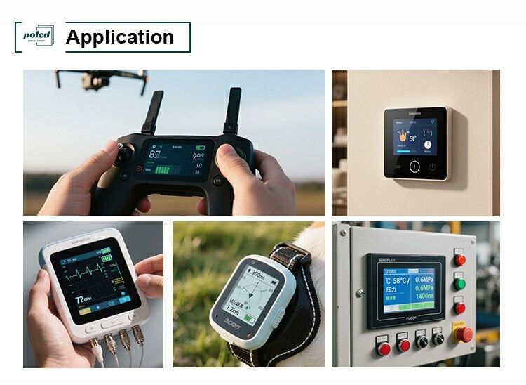 Polcd 2,31-дюймовый TFT-дисплей 320x240 RGB 18-битный TFT-дисплей высокой яркости