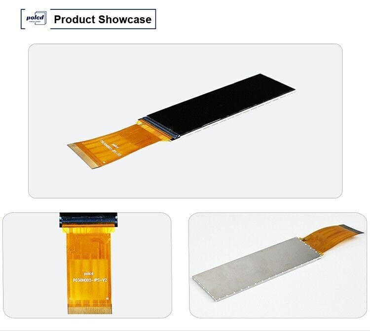 Polcd 3-дюймовый цветной экранный модуль 268*800 ST7701S ic Высокая яркость IPS 3