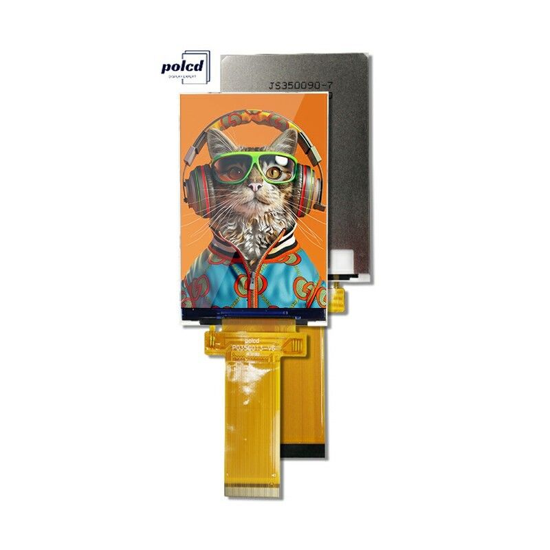 Polcd 3,5 дюймовый QVGA LCD дисплей с разрешением 320x480 MCU SPI интерфейс сенсорная панель 3.5 