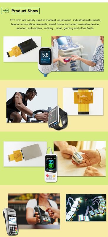 Polcd 2,4 дюйма IPS LCD экран высокая яркость 450 нит MCU ST7789V 240x320 разрешение TFT LCD дисплейный модуль