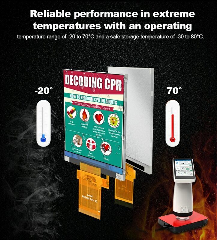 Polcd Custom 2.4 Inch 20 Pin Tft Lcd 240x320 Трансфлективный цветный экран с ЖК-дисплеем ST7789T3