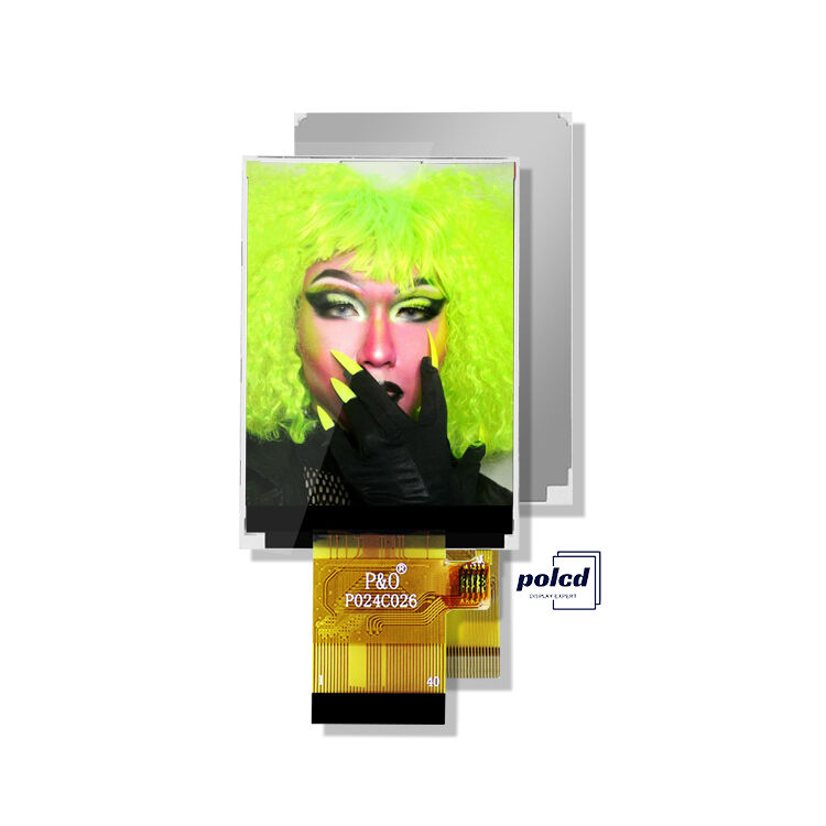 Polcd 3.3V LCM питание Экран сенсорный дисплей 2,4 дюйма LCD модуль панель