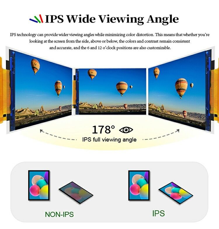 Polcd 2,8 '' 15-контактный 240x320 IPS All View Angel TFT ЖК-панель с сенсорным экраном