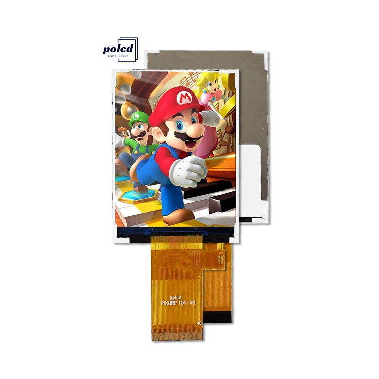 ЖК-экран Polcd 2,8 дюйма 240*320 с отражающей способностью ST7789T3, интерфейс Mcu Spi, 2,8-дюймовый IPS TFT ЖК-дисплей
