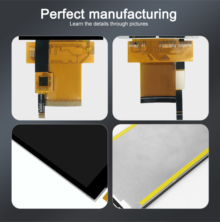 Polcd 3,97 дюйма 480*800 разрешение 50pin высокояркость MCU интерфейс Touch TFT LCD Display Module