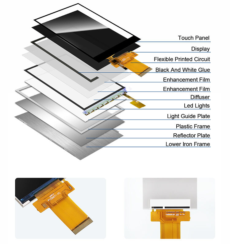 Polcd 3,5 дюймовый ЖК-модуль 320X480 пикселей IPS Screen ILI9488 SPI MCU интерфейс TFT дисплей