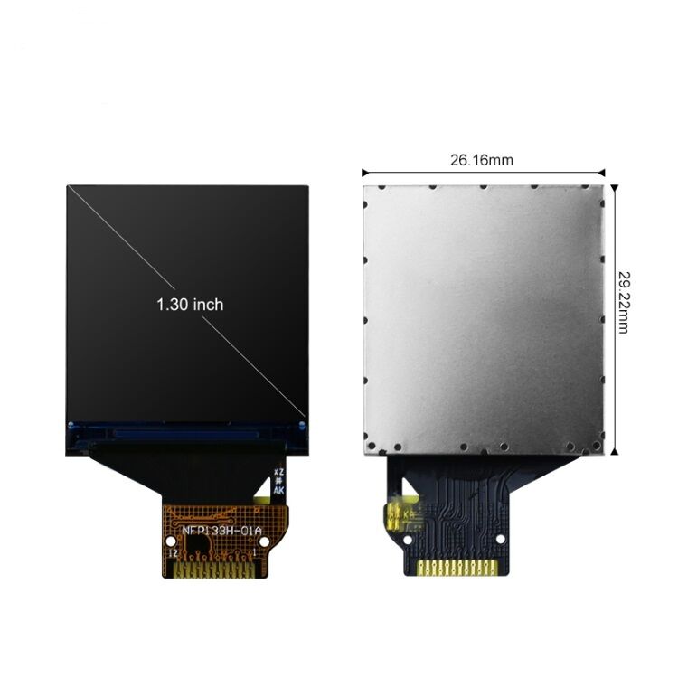 Полноцветный квадратный ЖК-экран высокого разрешения Polcd 1,3 дюйма для носимых устройств 240x240 SPI ST7789V IPS TFT ЖК-дисплей
