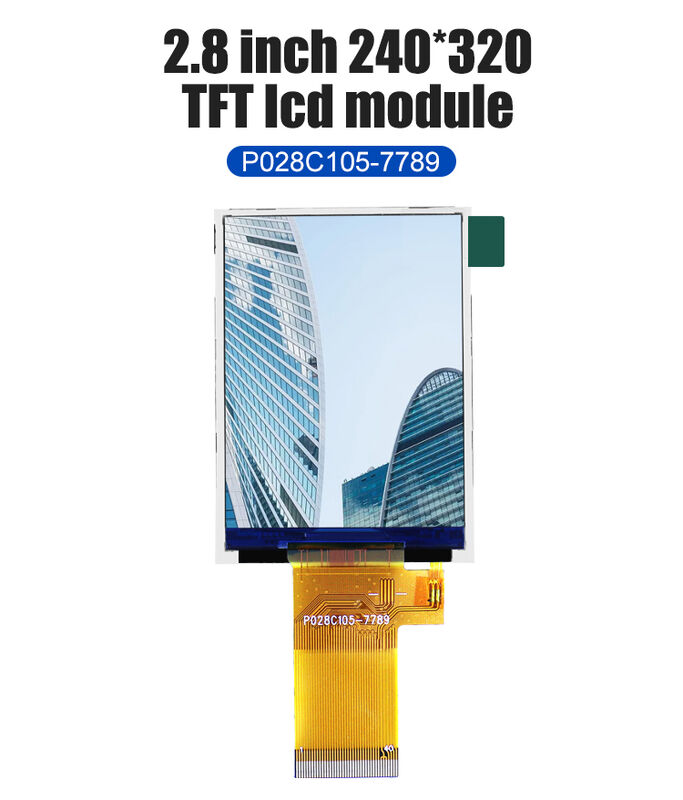 Polcd 2,8 дюймовый микродисплей Высокое качество Tft Screen 16 бит MCU SPI Интерфейс Умный ЖК-модуль