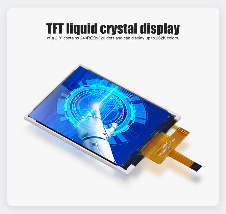 Polcd 2,8-дюймовый IPS-экран LCM-модуль 240x320 Интерфейс SPI ST7789V Высокая яркость TFT ЖК-дисплей