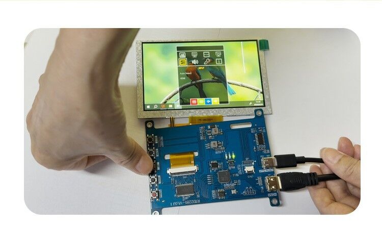 Polcd 4,3 5 дюймовый универсальный LCD-драйвер HD-MI USB-контроллер RTD2281 для TFT LCD дисплейного модуля