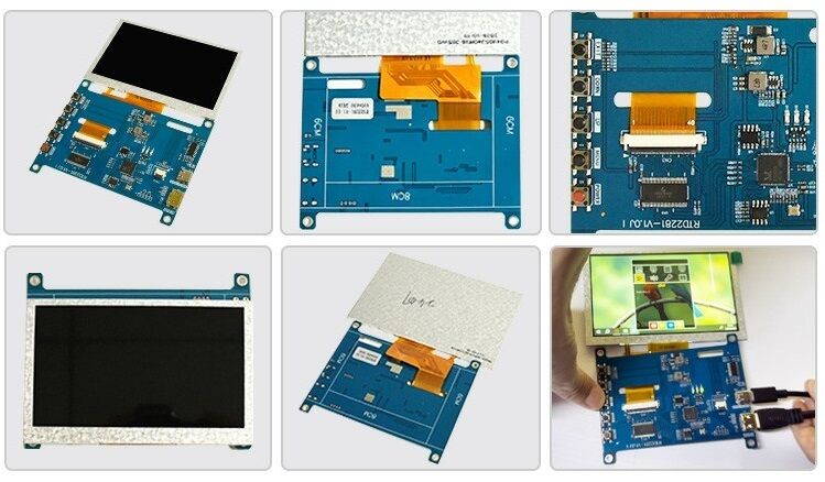 Polcd 4,3 5 дюймовый универсальный LCD-драйвер HD-MI USB-контроллер RTD2281 для TFT LCD дисплейного модуля