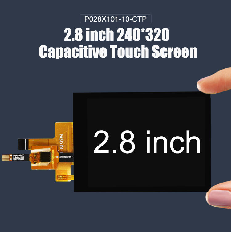 2,8-дюймовый TFT-дисплей Polcd 240x320 ST7789V, 10-контактный интерфейс SPI, емкостный сенсорный экран, 2,8