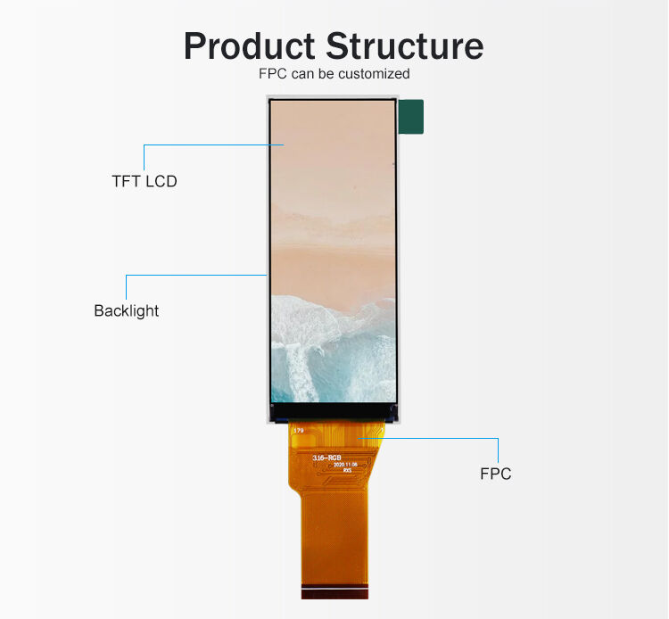 Polcd 3.2'' 3,2 дюйма 320x480 вертикального типа 350 нит интерфейс RGB SPI микросхема ST7701S TFT ЖК-дисплей