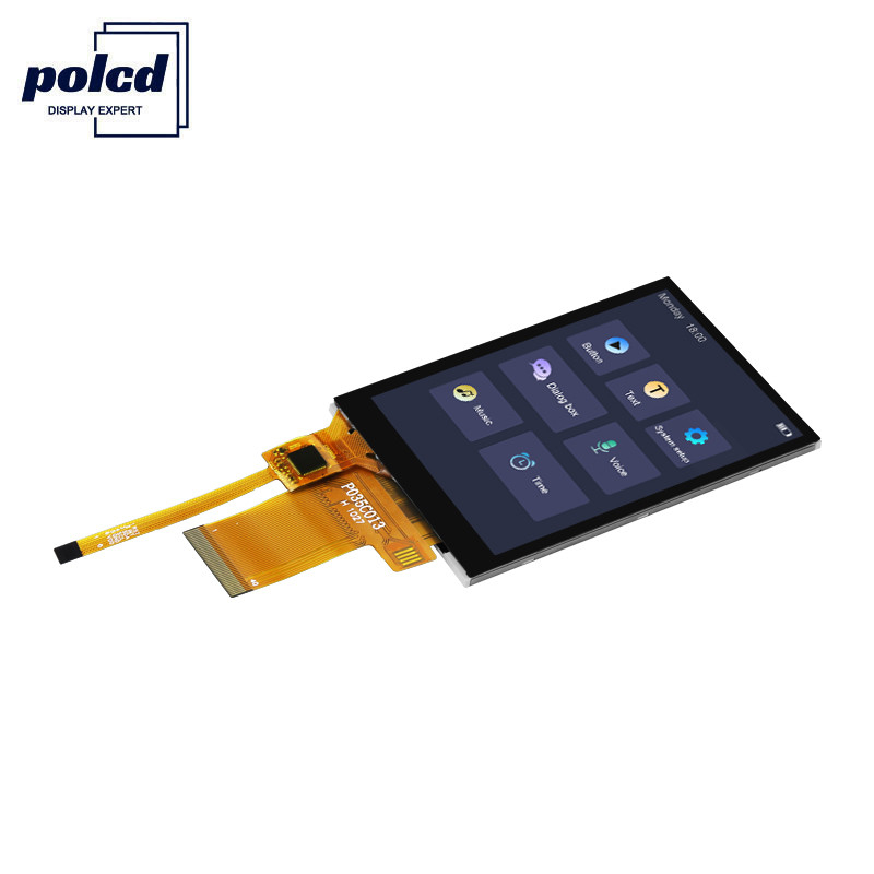 Полкд 450 яркость Тфт емкостный 8080 МКУ экран касания 3,5 дюймов Тфт Лкд
