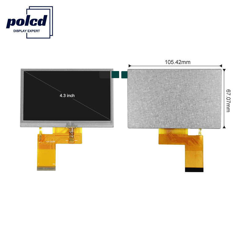 Polcd 800X480 Lcd Tft 4,3-дюймовый сенсорный экран 280 Q38 Nit Raspberry Pi