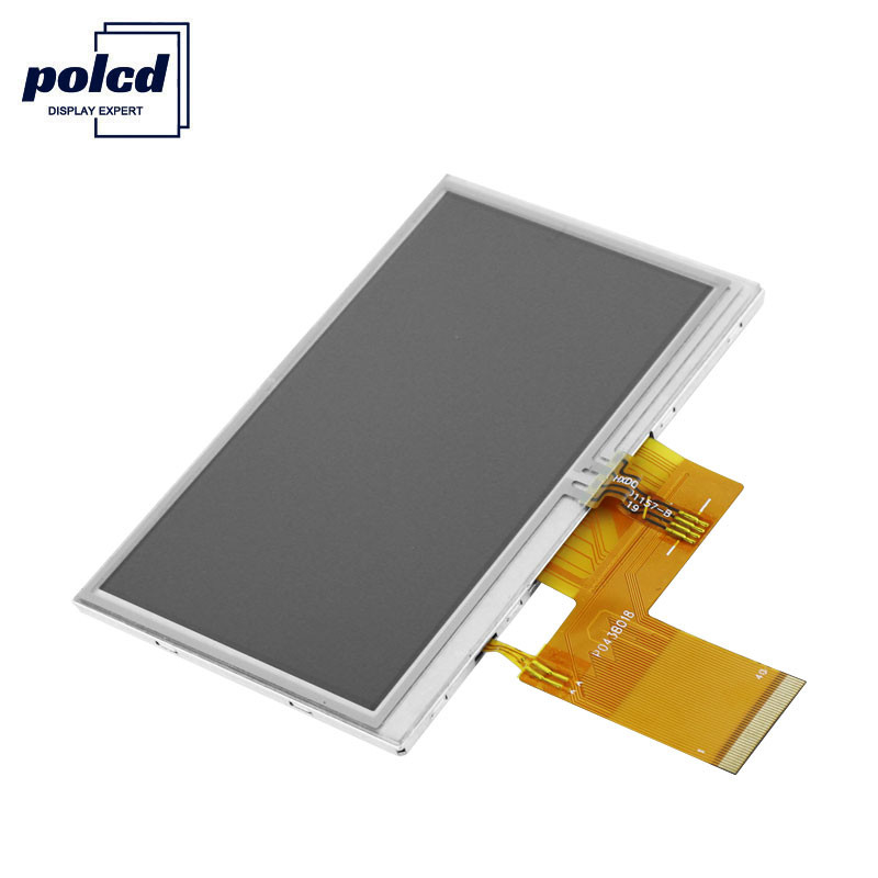 Polcd RGB 24-битный 4,3-дюймовый Tft-дисплей 300 Nits Tft емкостный сенсорный экран