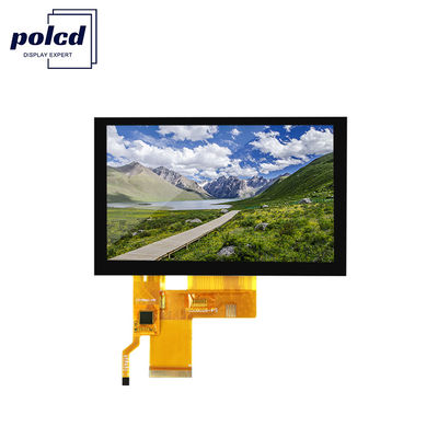 5 дюймовый Tft Lcd Капацитивный сенсорный экран Высокая яркость 800x480 разрешение Rgb интерфейс Ips