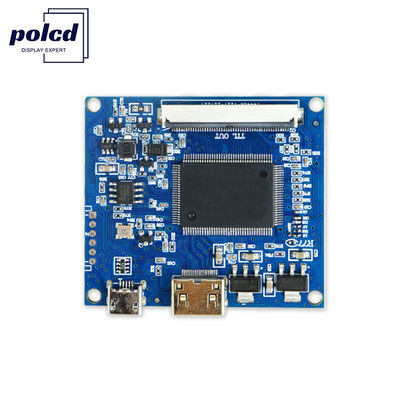 VGA Polcd Universal Lcd Controller Board Настроенная на заказ TTL RGB 40 Pin 50 Pin FPC