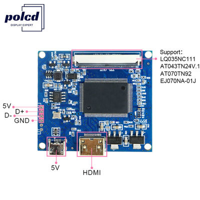 40 Pin 50 Pin LCD Driver Board EJ070NA-01J 7 8 9 10,1 дюйма
